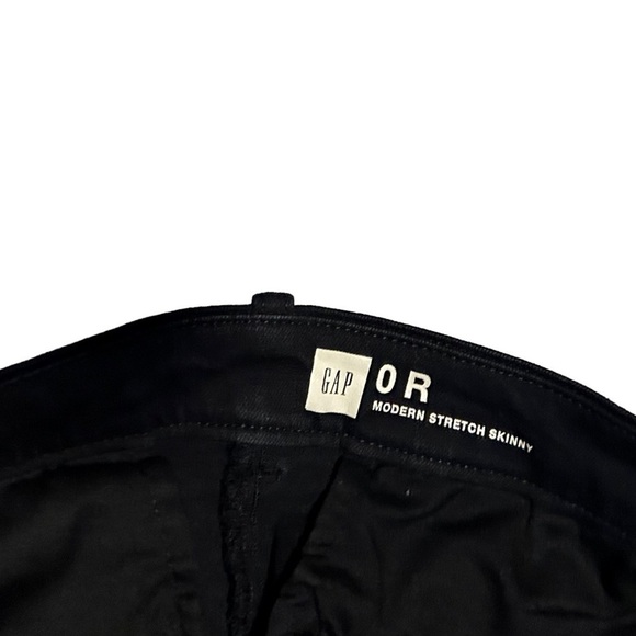 Gap, modern stretch skinny, black , size 1, 26 waist ,  28 length - Picture 3 of 3